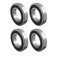 Kit 4 Rolamentos 6002 DDU + 607 DDU 2 Peças Cada