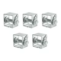 Kit 5 Catraca e Esticador de Arame Liso para Cerca Zz-60r