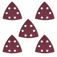 Kit 5 Lixas Triangular para Multiferramenta Madeira Grão 240