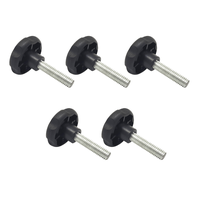 Kit 5 Manipulo Macho Rosca M6 X 50 - 1,00 3522 Margarida