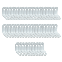 Cantoneira L Multiuso 1X1 Pol Branca 50 Unidade