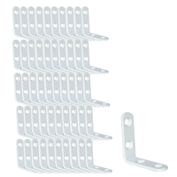 Cantoneira L Multiuso 2 X 2 Pol Branca 50 Unidade