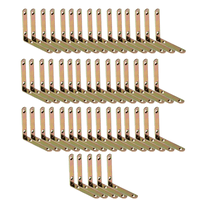 Cantoneira L Para Móveis 2.1/2 X 2.1/2 Pol Multiuso 50 Und