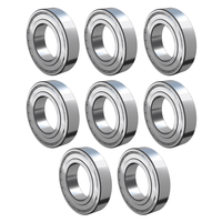 kit 8 Rolamento 626 ZZ 6x19X6 Radial Skf