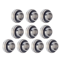 Kit C/ 10 Rolamento Para Mancal Uc 208 Uc208 Para Eixo 40mm