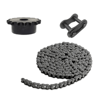 Kit Corrente Asa 40/1 Passo 1/2" + Emenda + Engrenagem 13Z