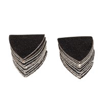 Kit Lixa Triangular para Multiferramenta 20 Lixas Wa2125 Worx