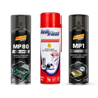 Kit Manutenção Desengripante + Limpa Contato + Grafite em Pó