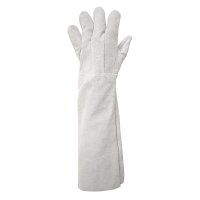 Luva de Raspa de Couro Punho Longo 30cm