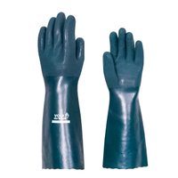 Luva de Segurança Pvc com Forro 45cm - Volk