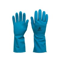 Luva Latex de Segurança Super Silver Azul Tamanho P Kalipso