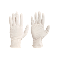 Luva Látex Descartável Tamanho G Caixa com 100 Supermax