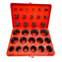 Maleta Anel Oring Vedação Polegada com 382 Peças Completa