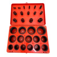 Maleta Anel Oring Vedação Polegada com 382 Peças Completa