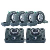 Mancal com Rolamento 2 Ucf205 + 4 Ucp204