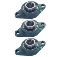 Mancal Flange com Rolamento UCFL205 Para Eixo 25mm 3 Und