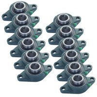 Mancal Oval Flange com Rolamento UCFL204 12 Unidade