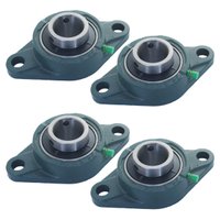 Mancal Oval Flange + Rolamento Ucfl203 4 Und