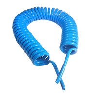 Mangueira Espiral Tubo Pu 5 Metros 8mm Sem Terminais