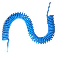 Mangueira Espiral Tubo Pu 7 Metros 8mm Sem Terminais