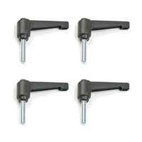 Manipulo Alavanca Trava Macho 1/4 x 50mm Zamak 7835 - 4 Und