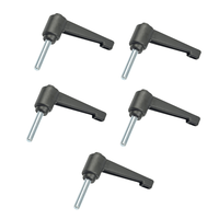 Manipulo Alavanca Trava Macho 3/8 x 50mm Zamak - 5 Unidade