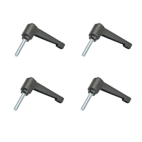 Manipulo Alavanca Trava Macho M8 X 50mm Zm 7835 - 4 Unidade