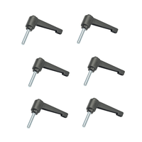 Manipulo Alavanca Trava Macho M8 X 50mm Zm 7835 - 6 Unidade