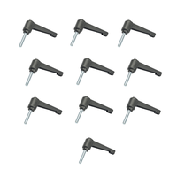 Manipulo Alavanca Trava Macho M8X25mm Zamak 7835 10 Unidade