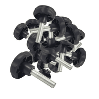 Manipulo Inox Macho M10X60mm 6040 Modelo Margarida 25 Und