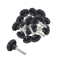 Manipulo Macho M6x50mm - 3522 Rosca 6 -1,00 Margarida 10 Und