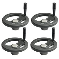 Volante V2r Maquinas 100mm c/ Cabo Giratório 4 Und