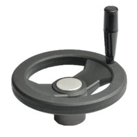 Volante V2r Para Máquinas 180mm C/ Cabo Giratório