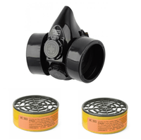 Mascara Respirador CG 306 com Filtro RC 203 Carbografite