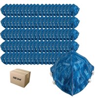 Mascara Respirador PFF2 9820 Sem Valvula - 100 Unidade