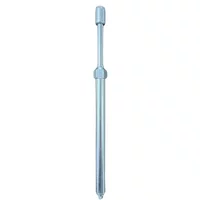 Medidor de Pressão Reto para Pneus Profissional Metalfort