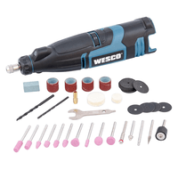 Micro Retifica 12v Sem Bateria 41 Acessórios Ws2539.9 Wesco