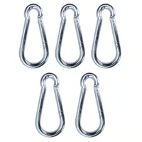 Mosquetão Olhal Trava Simples 6 X 60mm Vonder - 5 Und