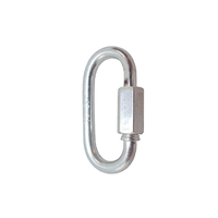 Mosquetão Oval Trava com Rosca 3/16 Polegadas - Vonder