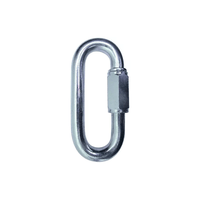 Mosquetão Oval Trava com Rosca 3/8 Polegadas - Vonder