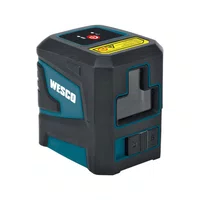 Nivel a Laser 2 Linhas Verde Cruzadas Ws8915k Wesco