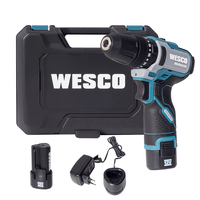 Parafusadeira Bateria 12v 10mm Motor Brushless Ws2558k2 Wesco