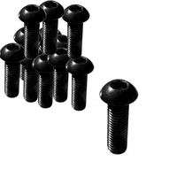 Parafuso Allen Abaulado M10 x 25 MA 1.5 Rosca Total 100 Und