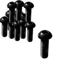 Parafuso Allen Abaulado M5 X 12 Ma 0.8 Rosca Total CX 200 UN