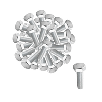 Parafuso Sextavado 1/2X1.1/4 Rosca Inteira Zincado 100 Und