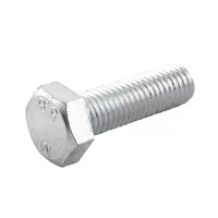 Parafuso Sextavado Ma 8 X 100 Rosca Inteira Zincado Aço 8.8
