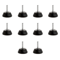 Pé Nivelador 3013 M6 X 35 Pp 10 Und