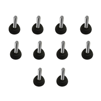 Pé Nivelador 4013 M 8 X 30 PP 10 Unidade