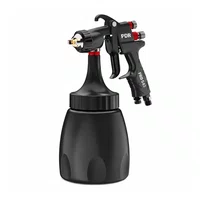 Pistola de Pintura Succao 1.6 Pro-543 Copo Preto Pdr