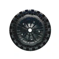 Pneu Maciço Flexível 320mm com Rolamento Eixo 1 Pol. Fb